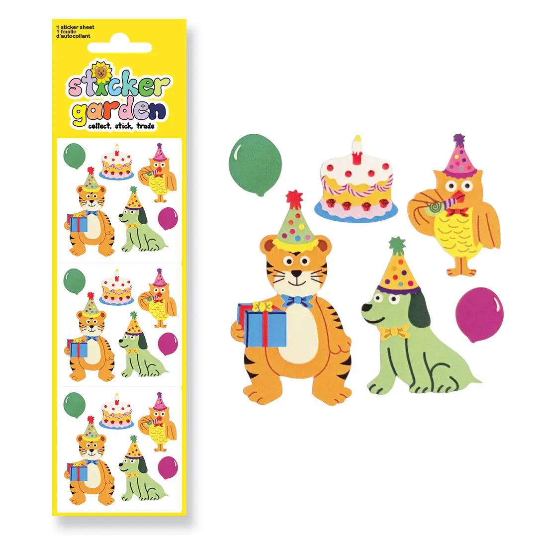 Collection autocollants retro - Sticker Garden