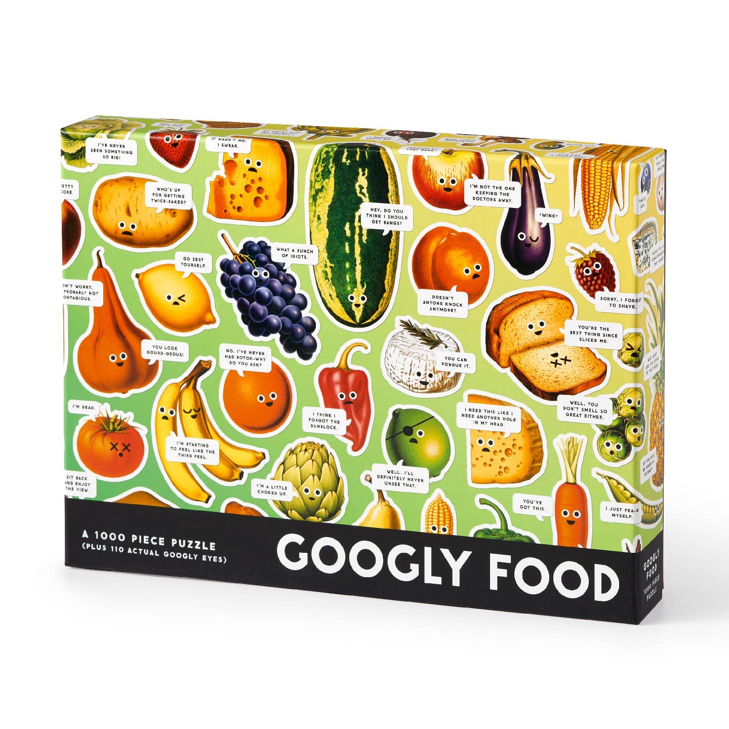 Puzzle Googly Food 1000 Pieces - Raincoast