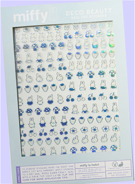 Stickers Ongles Nail Art  MIFFY IS HOLO! - Deco Beauty