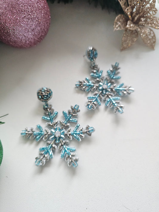 Collection of embroidery earrings-Zurii