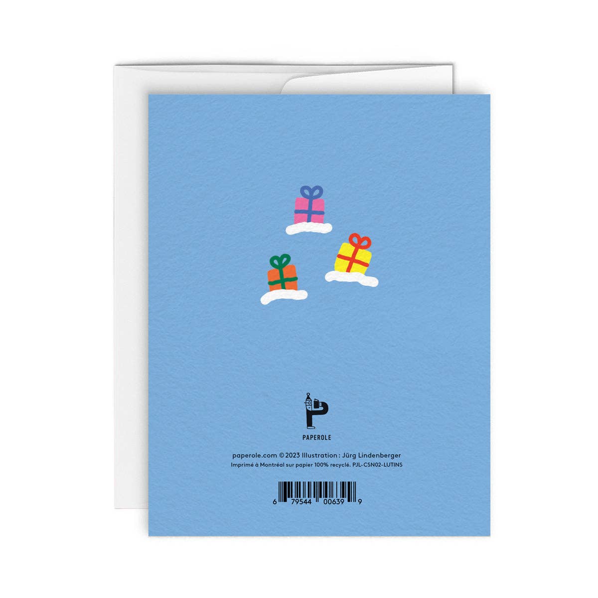 LUTINS — Carte de souhait - Greeting Card - Paperole