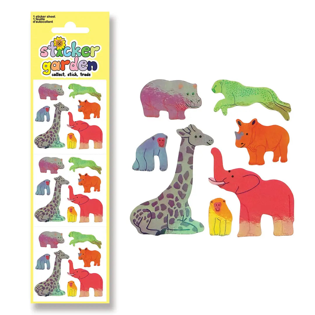 Collection autocollants retro - Sticker Garden