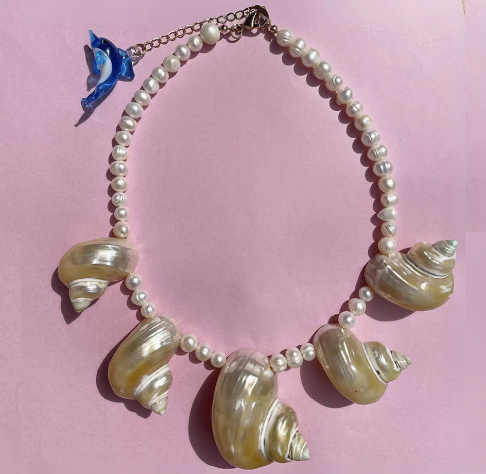 Collier et boucles Caracolas - Amori Mori