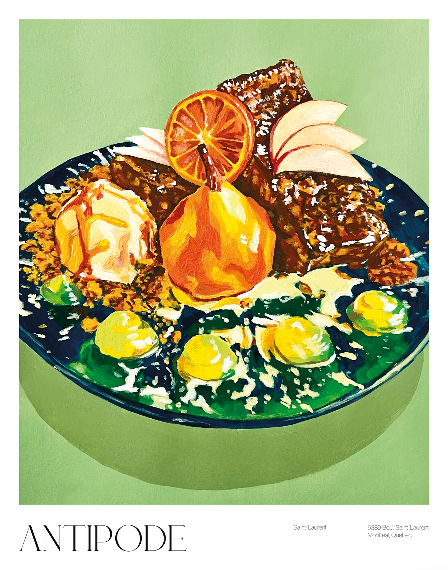 Collection affiches gourmandes - Lou Margueritat
