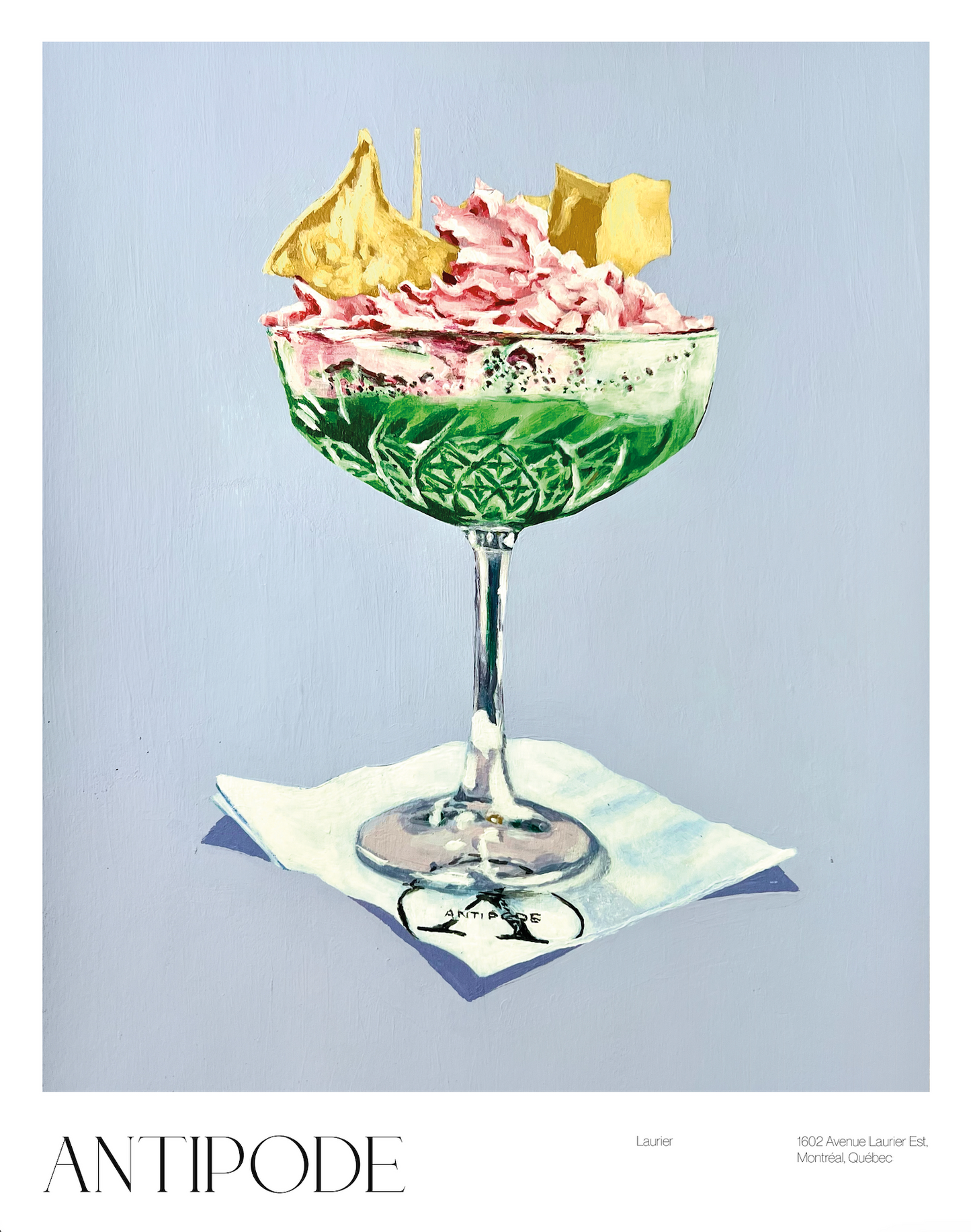 Collection affiches gourmandes - Lou Margueritat