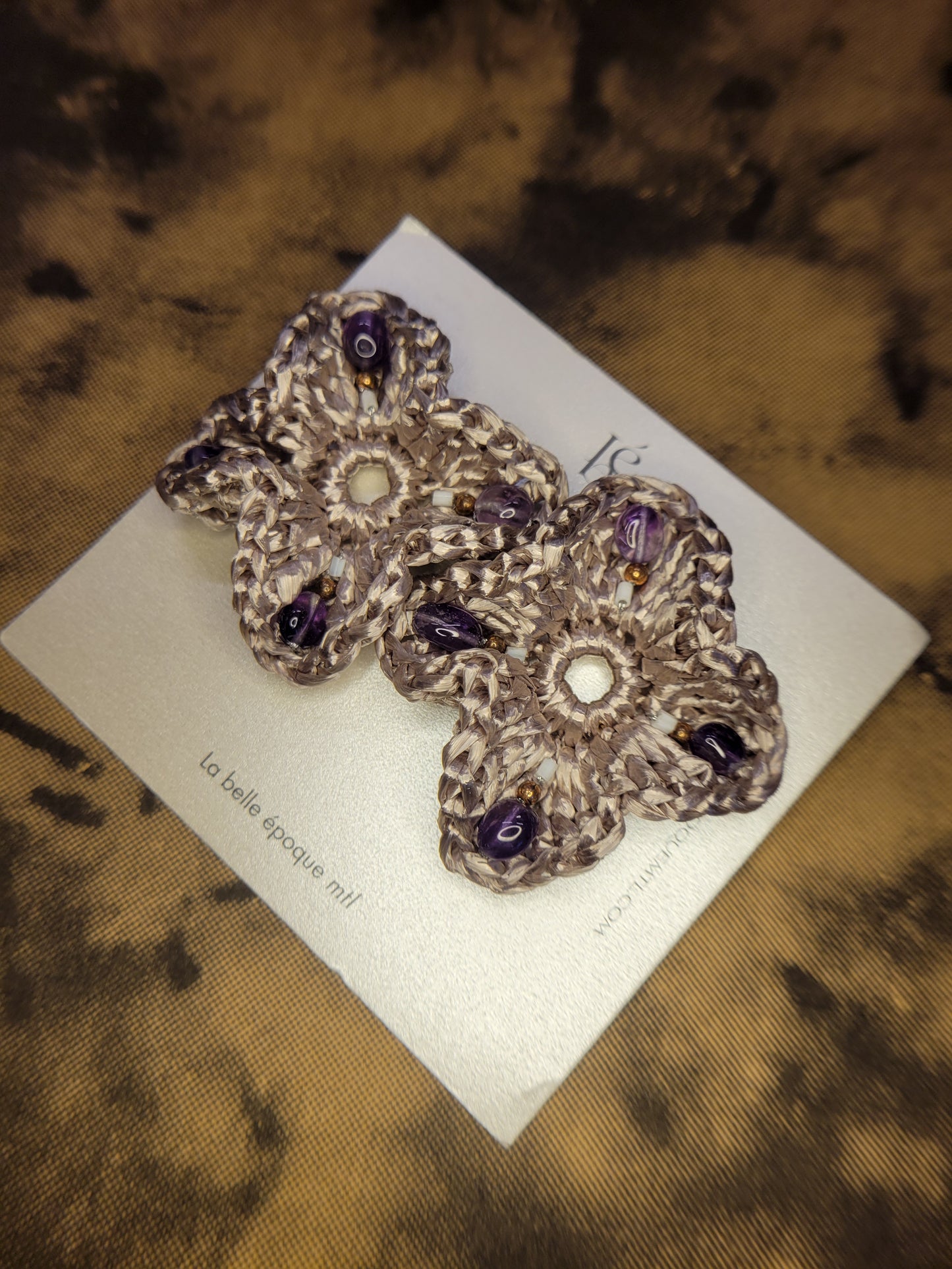 Collection boucles d'oreilles - La belle époque