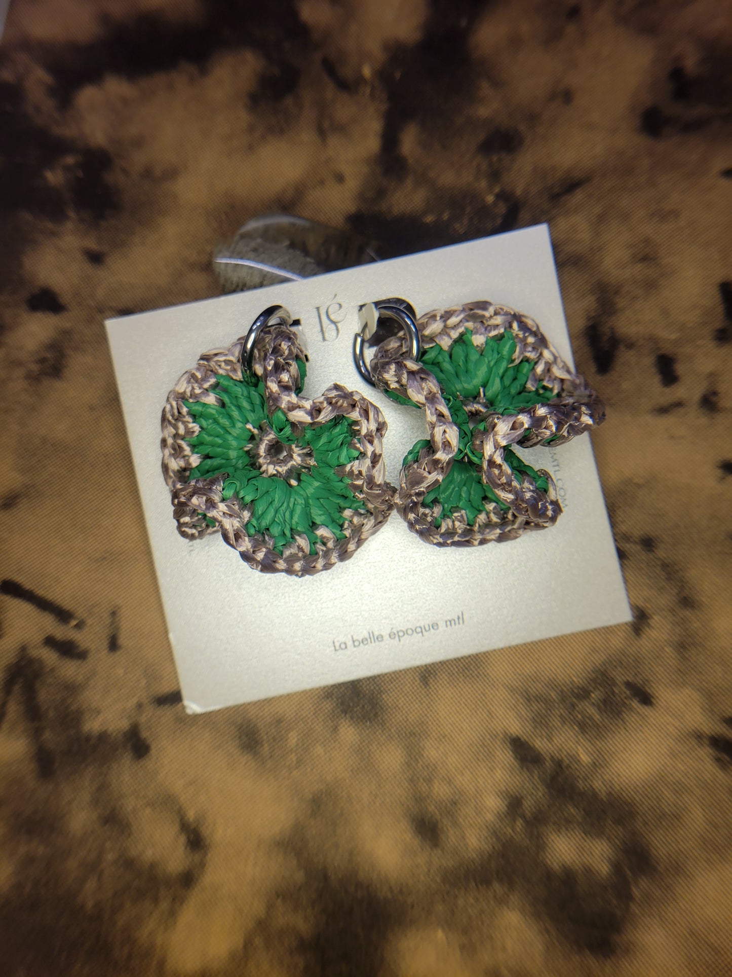 Collection boucles d'oreilles - La belle époque