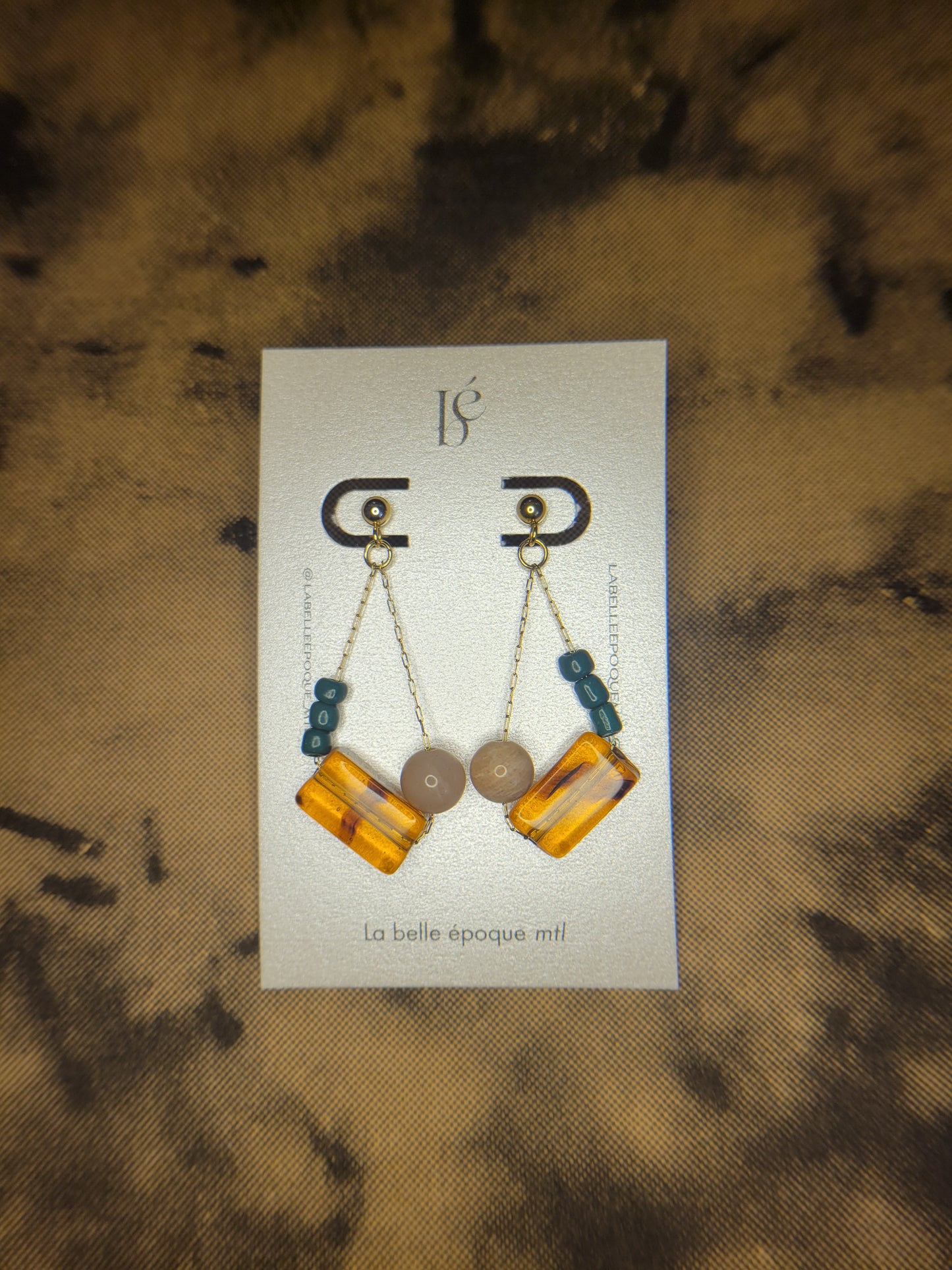 Collection boucles d'oreilles - La belle époque