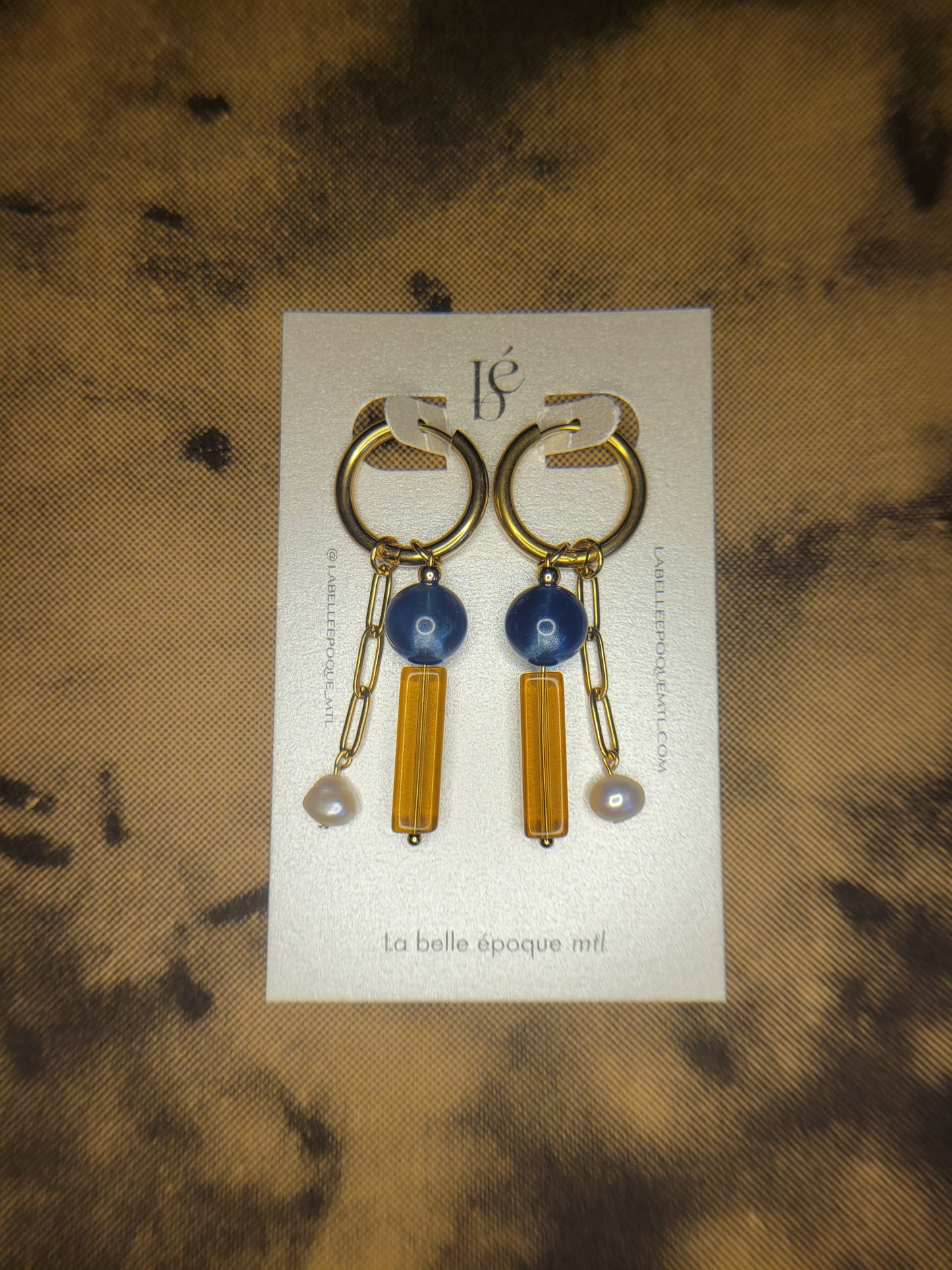 Collection boucles d'oreilles - La belle époque