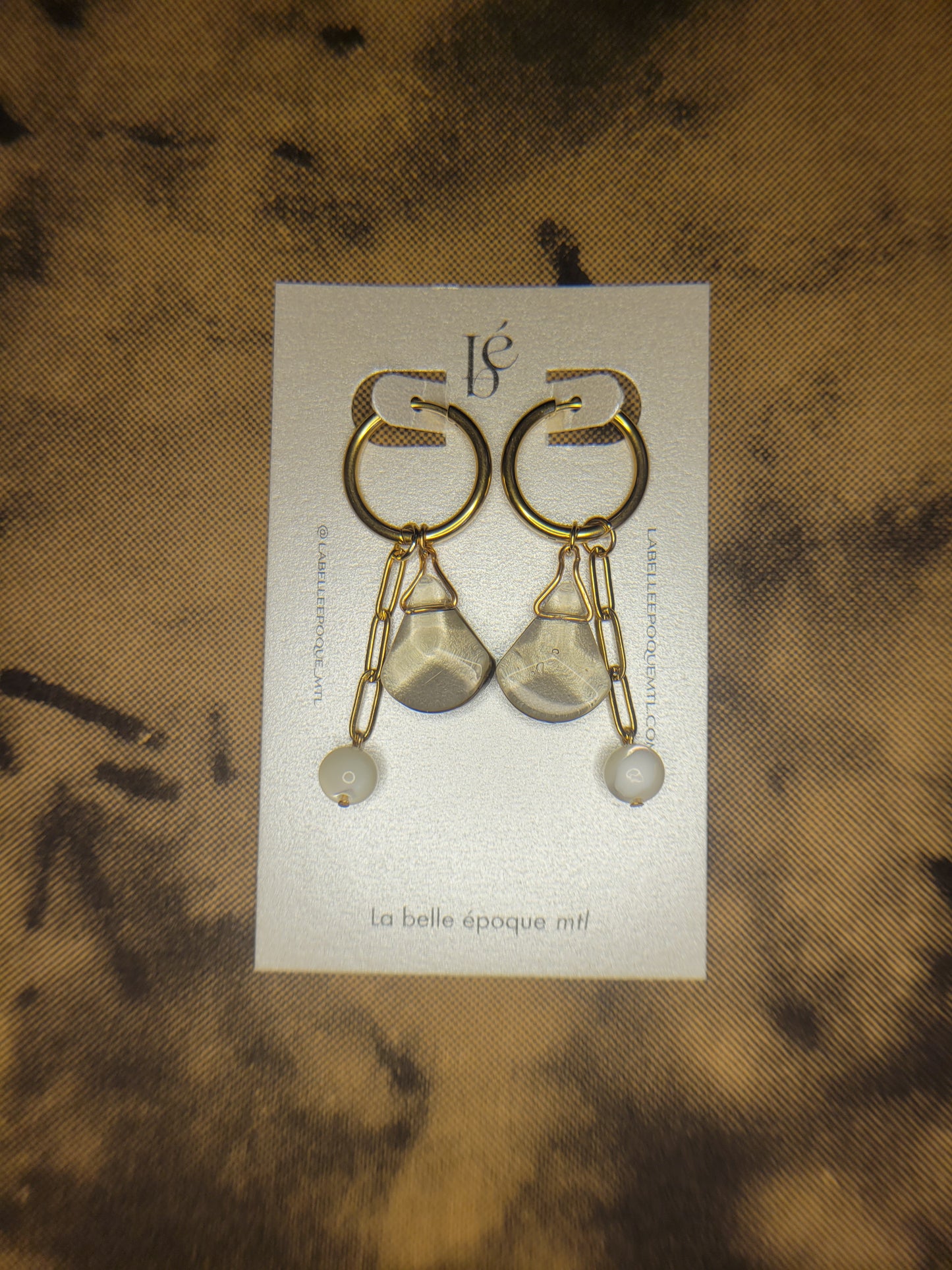 Collection boucles d'oreilles - La belle époque