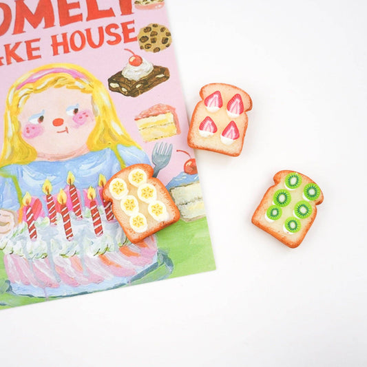 Ensemble de 3 aimants TOAST magnet set - Mini Story Co