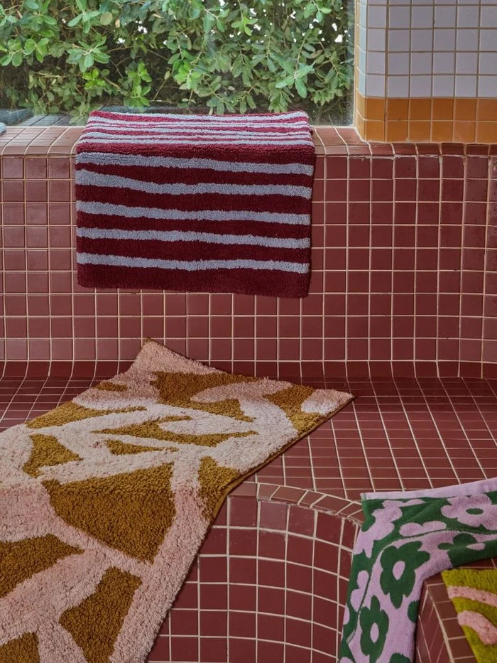Tapis de bain Strokes Bath Mat - Mosey Me