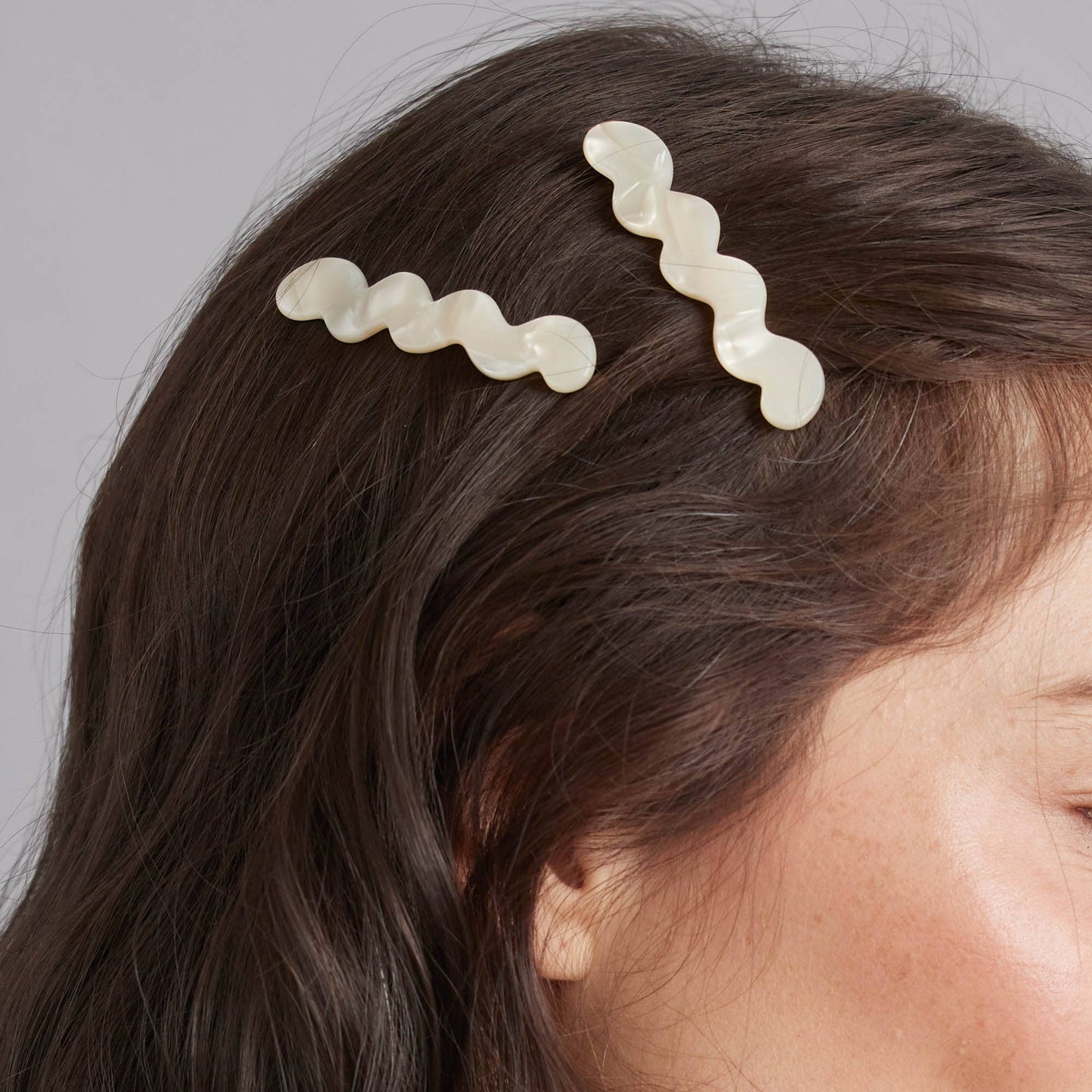 Ensemble de barrettes Eco Cloud wave - Tiepology