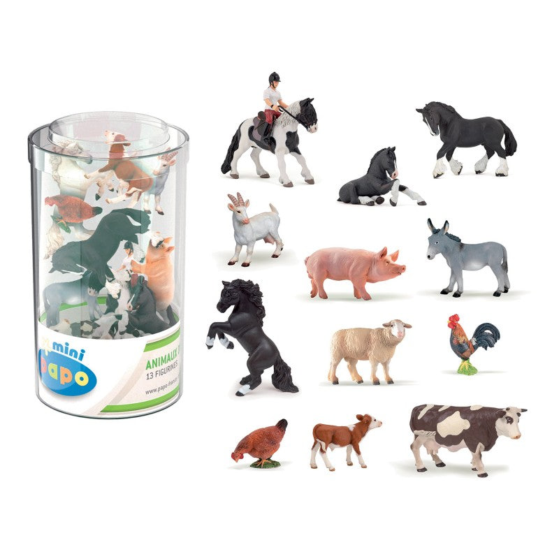 Collection Mini tubes Figurines - PAPO