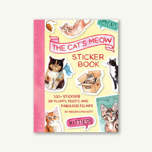 Livres d'autocollants Cats Meow Sticker Book - Chronicle Books