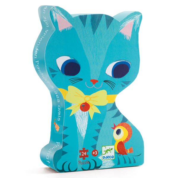 Casse-tête 24 pièces pour enfants Pachat et ses amis - DJECO