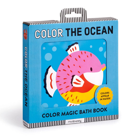 Color the Ocean - livre magique pour le bain - Mudpuppy