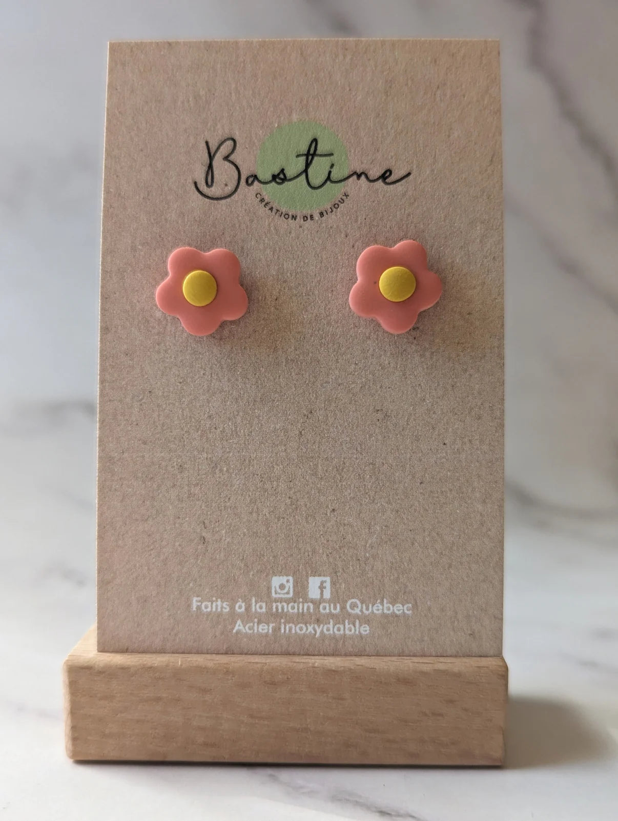 Collection petites boucles studs - Bastine