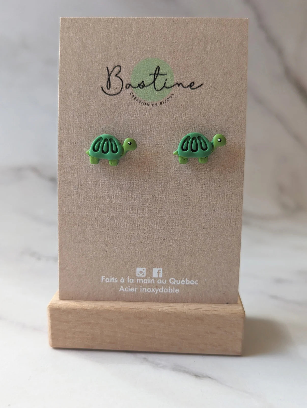 Collection petites boucles studs - Bastine