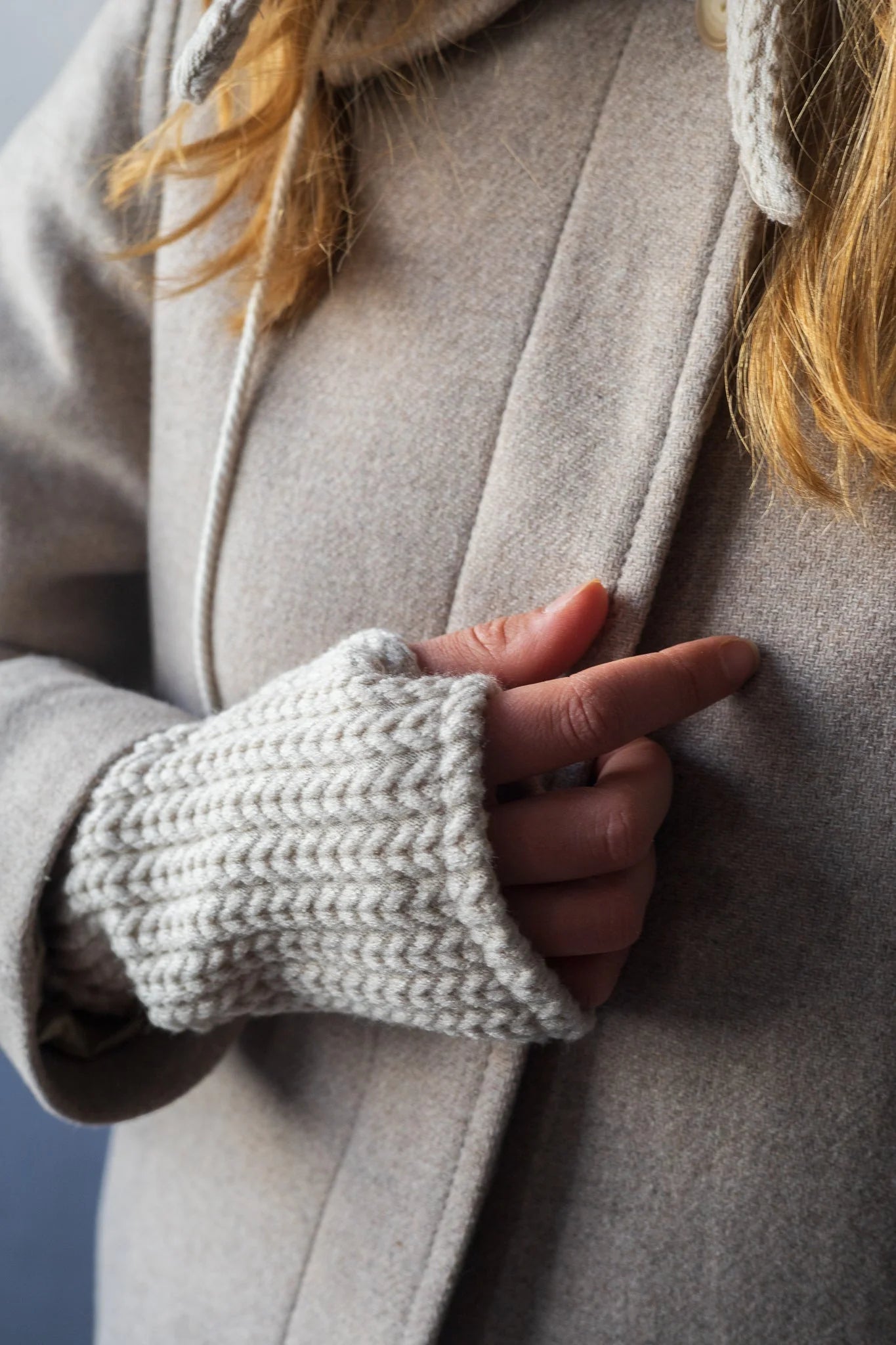 Mitaines sans doigts écossaises  - Gibou