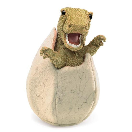 Marionnette Oeuf Dino Dinosaur Egg   - Folkmanis