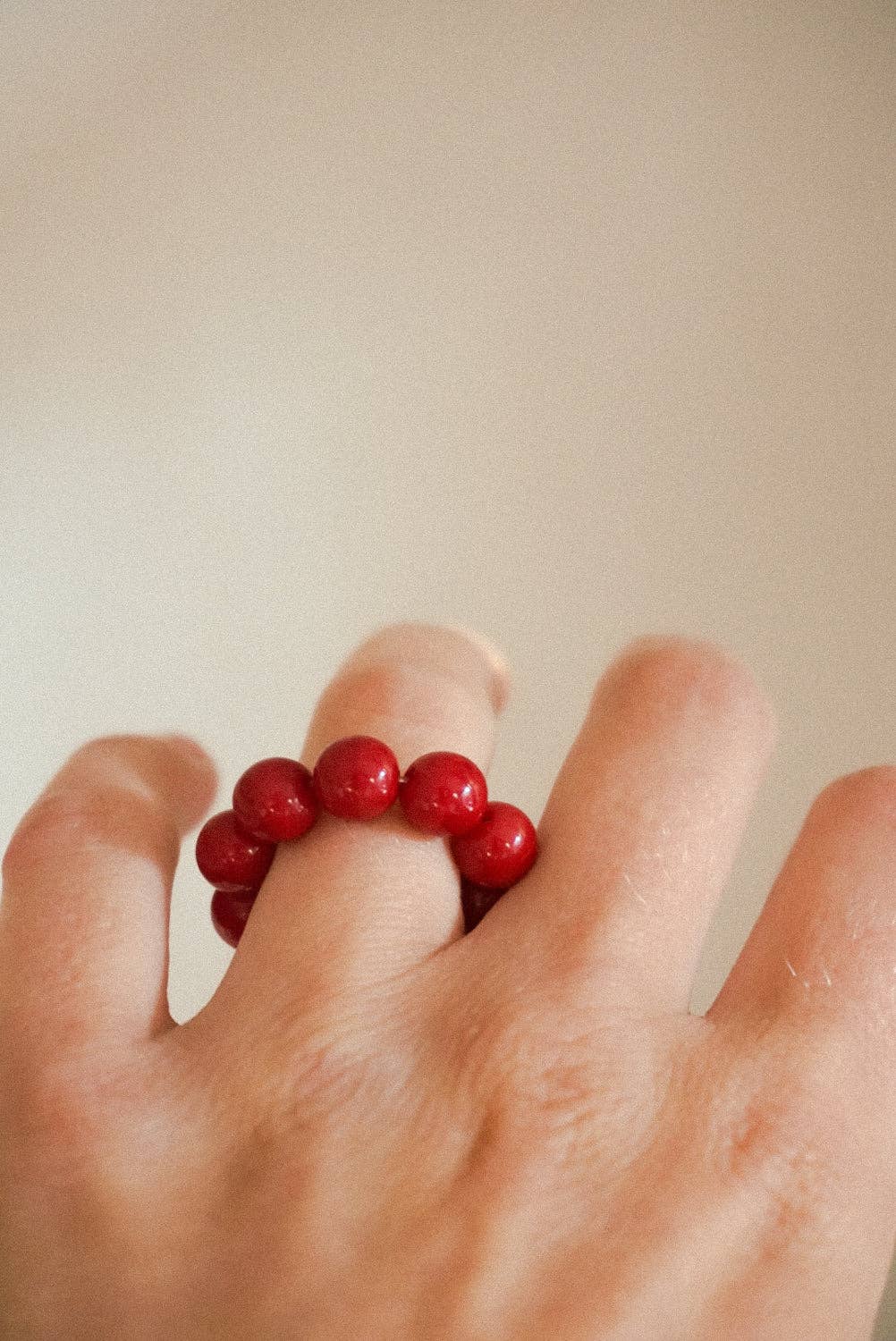 Bague The San Ring - red apple - SAN SAN
