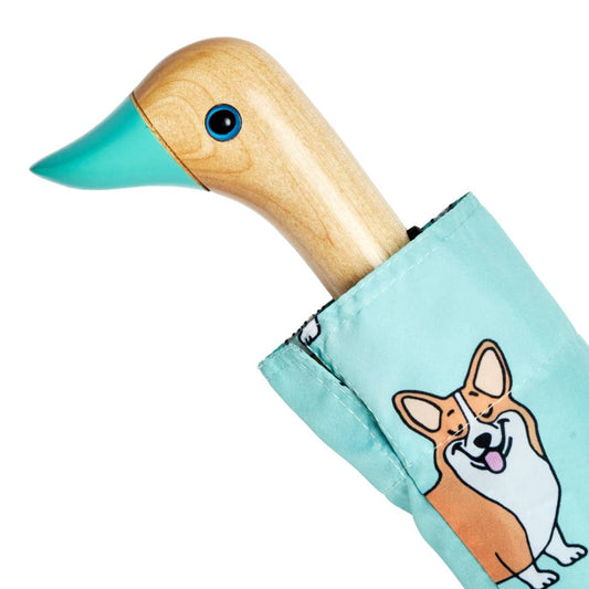 Parapluie Canard Corgi mint - Original Duckheads