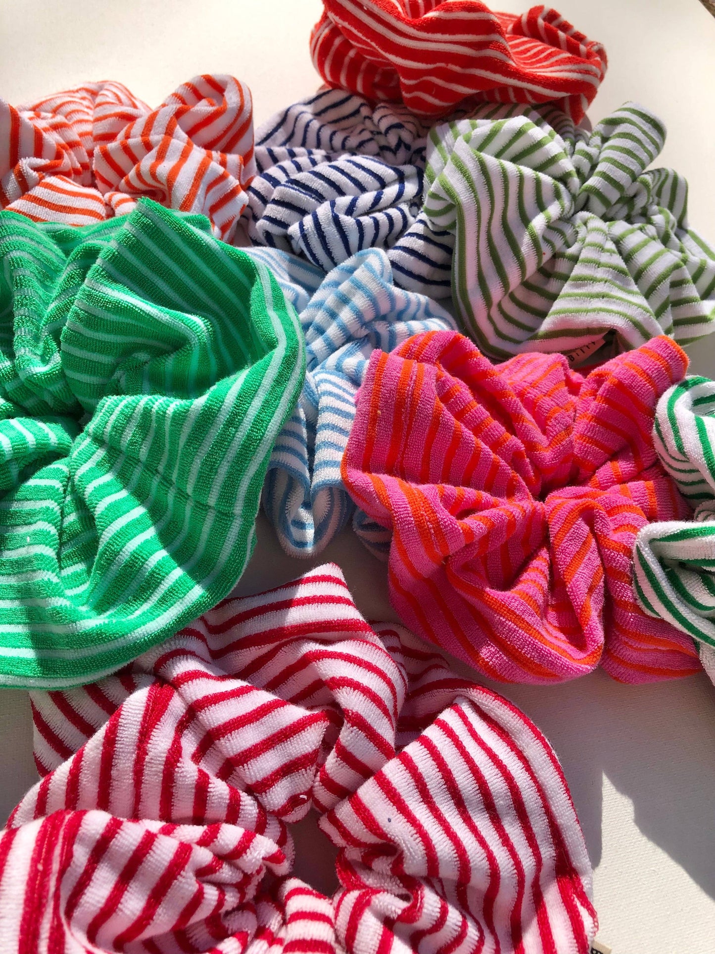 Chouchou rayé tissu serviette - Billy Bamboo