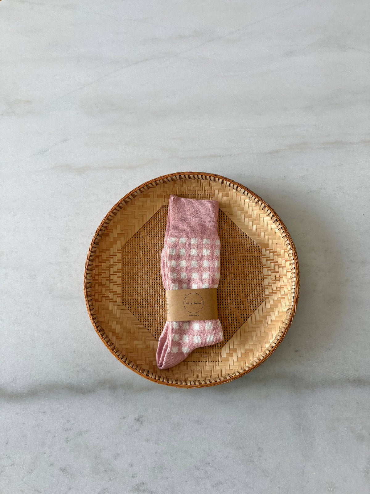 Chaussettes Costwold Gingham vichy - Billy Bamboo