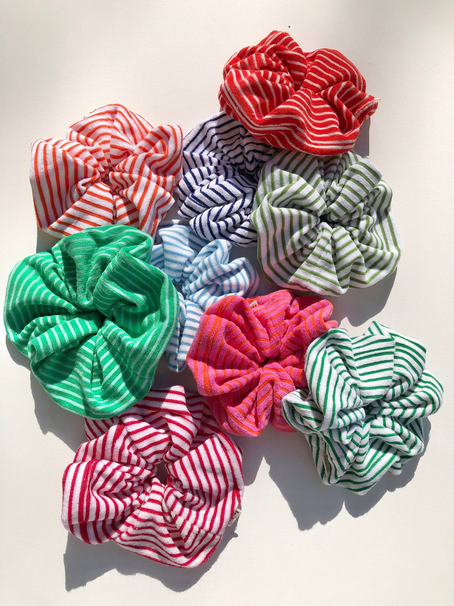 Chouchou rayé tissu serviette - Billy Bamboo