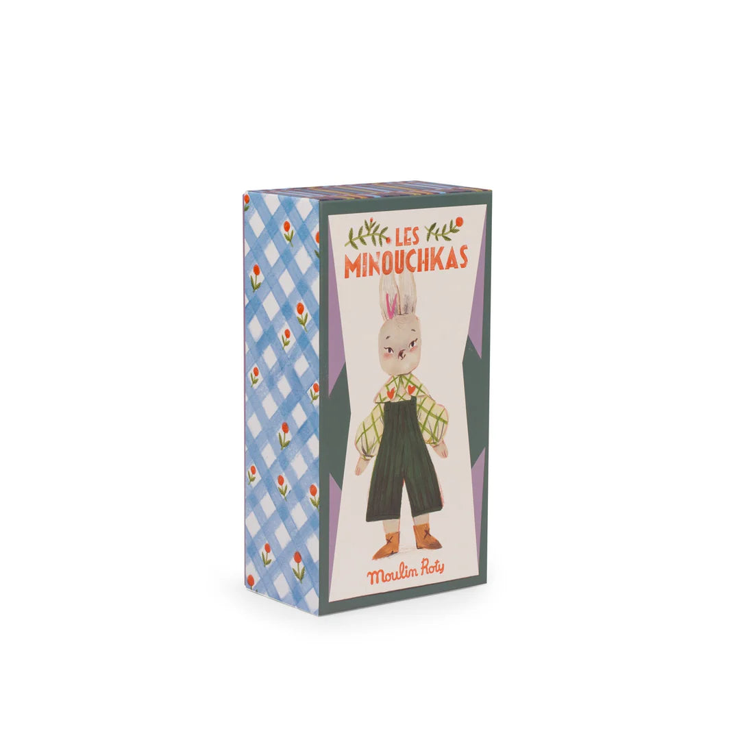 Peluche Lapin "Nine" Les Minouchkas - Moulin Roty