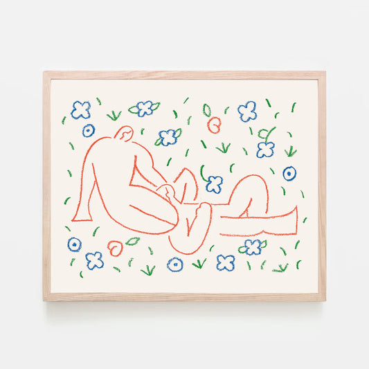 PICNIC 8" x 10" par Amélie Lehoux - Paperole