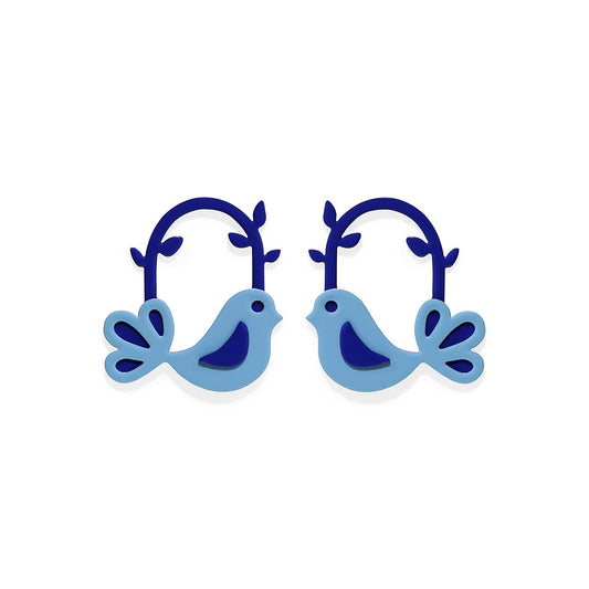 Boucles Oiseaux Bird Earrings – ISUWA