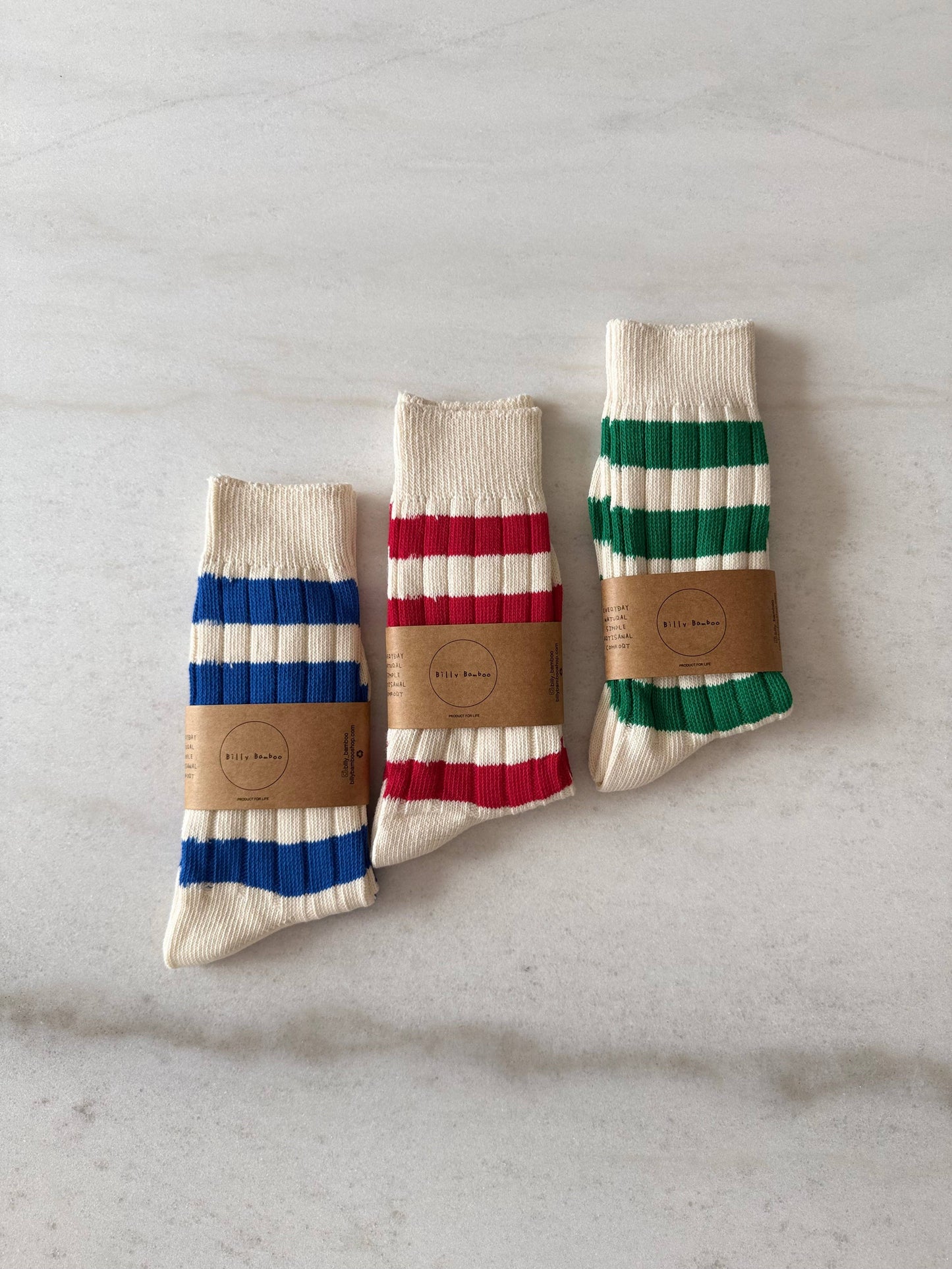Chaussettes rayures / lignées - Billy Bamboo