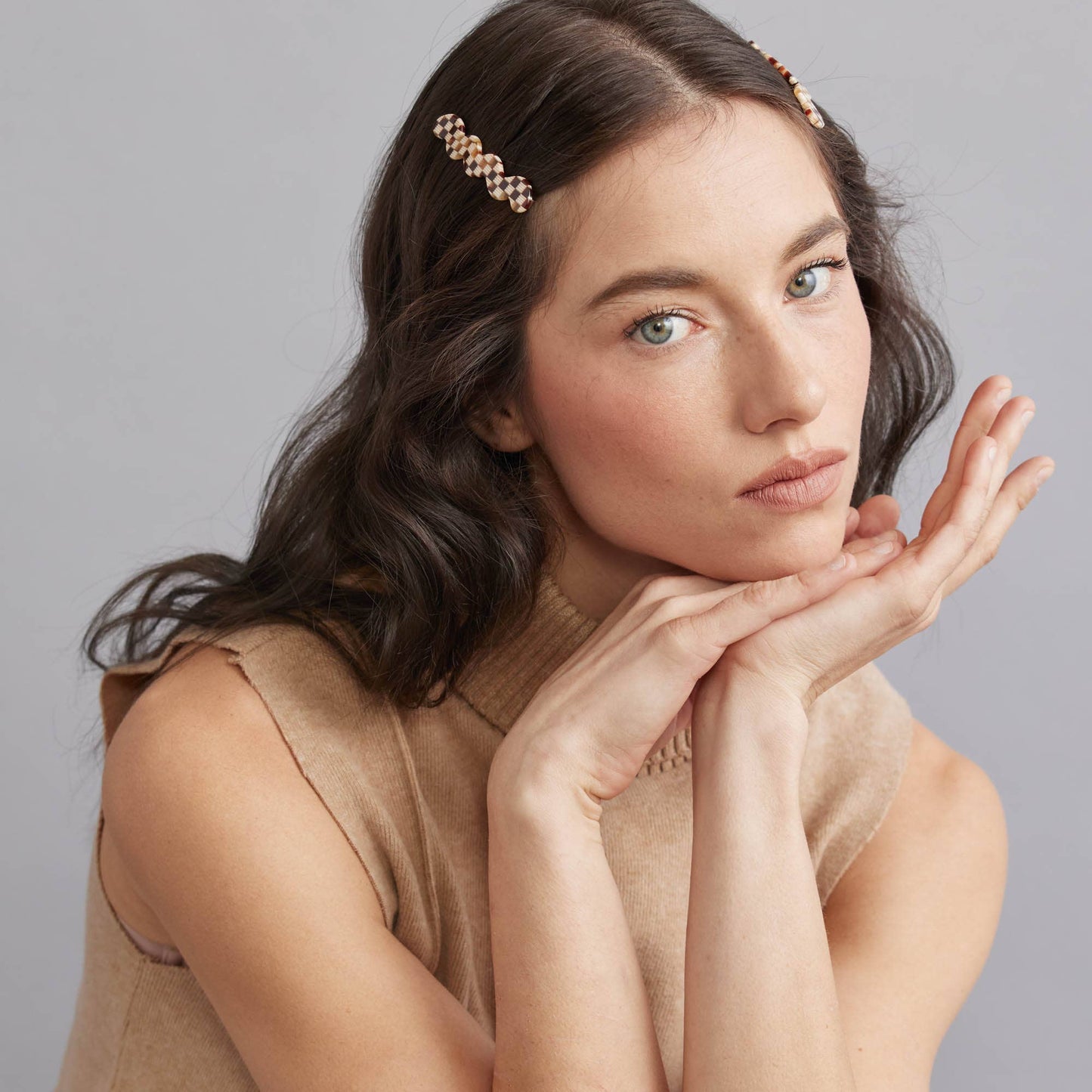 Ensemble de barrettes Eco Cloud wave - Tiepology