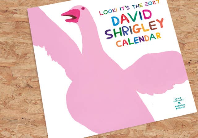 Calendrier 2027 - David Shrigley x Brainbox Candy