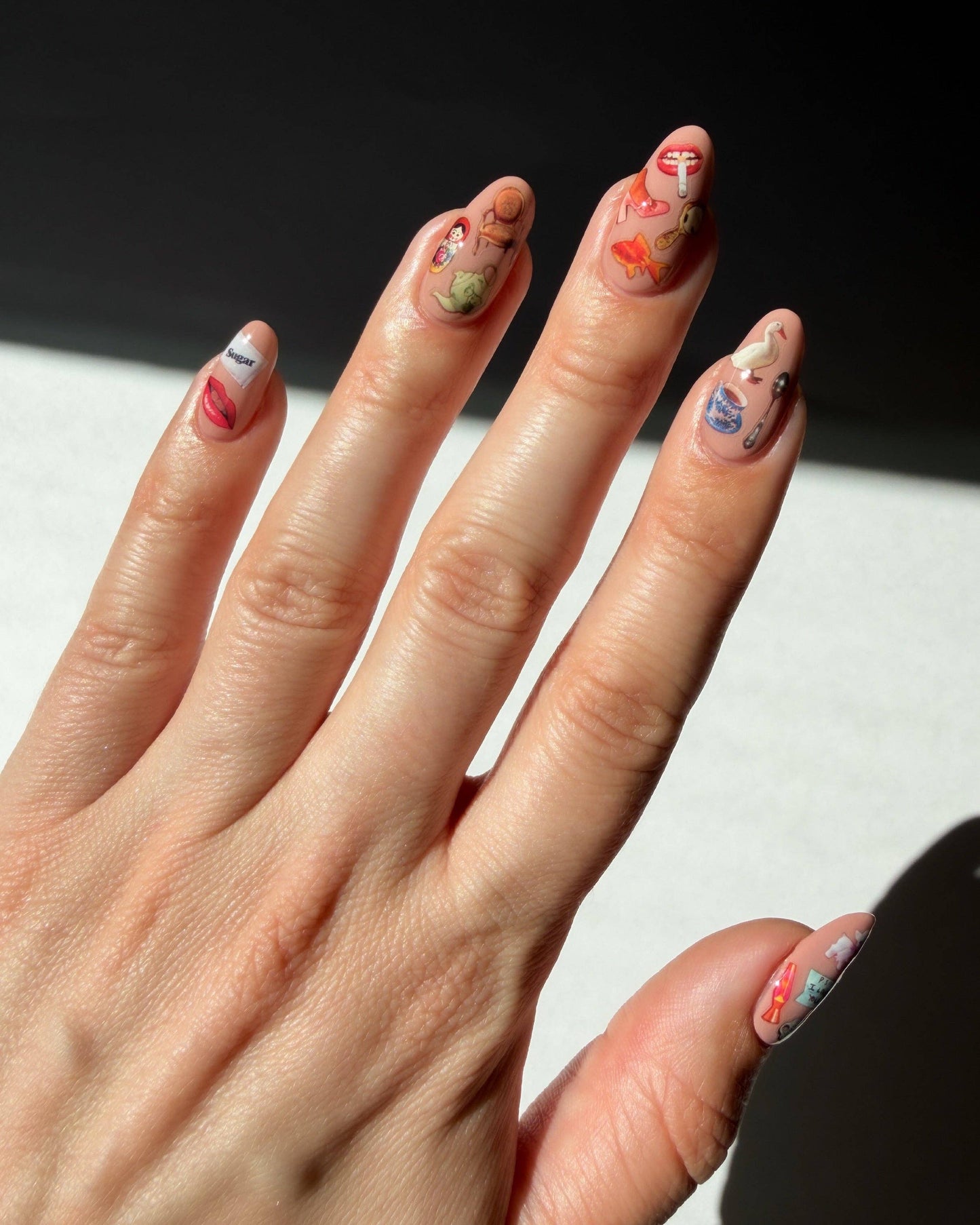 Stickers Ongles Nail Art  HARICOT VERT - Deco Beauty