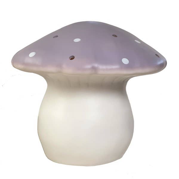 Lampe veilleuse LARGE champignon LAVANDE - Egmont toys