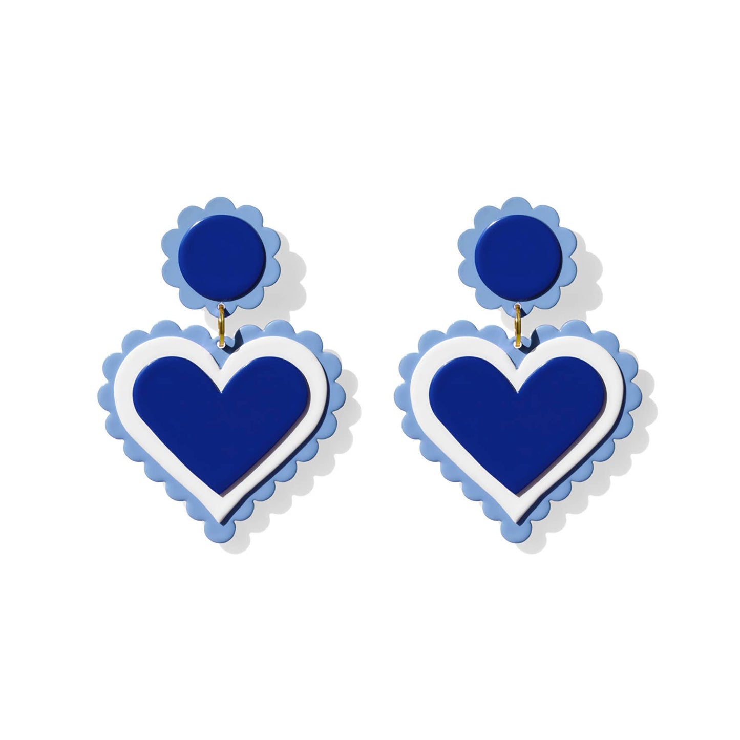 Boucles Coeur Heart Earrings – ISUWA