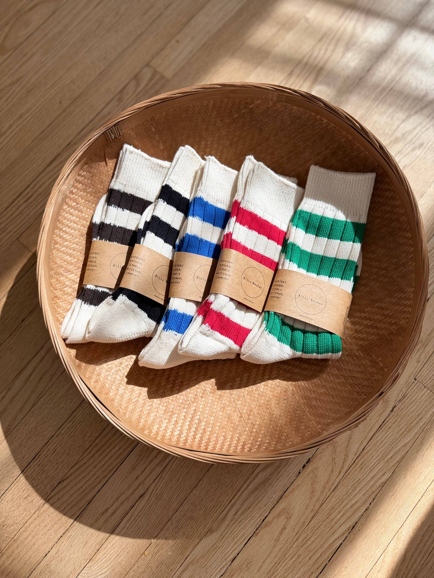 Chaussettes rayures / lignées - Billy Bamboo