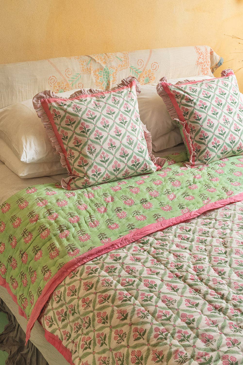 Coussin reversible Laurel & Taffy - Ian Snow