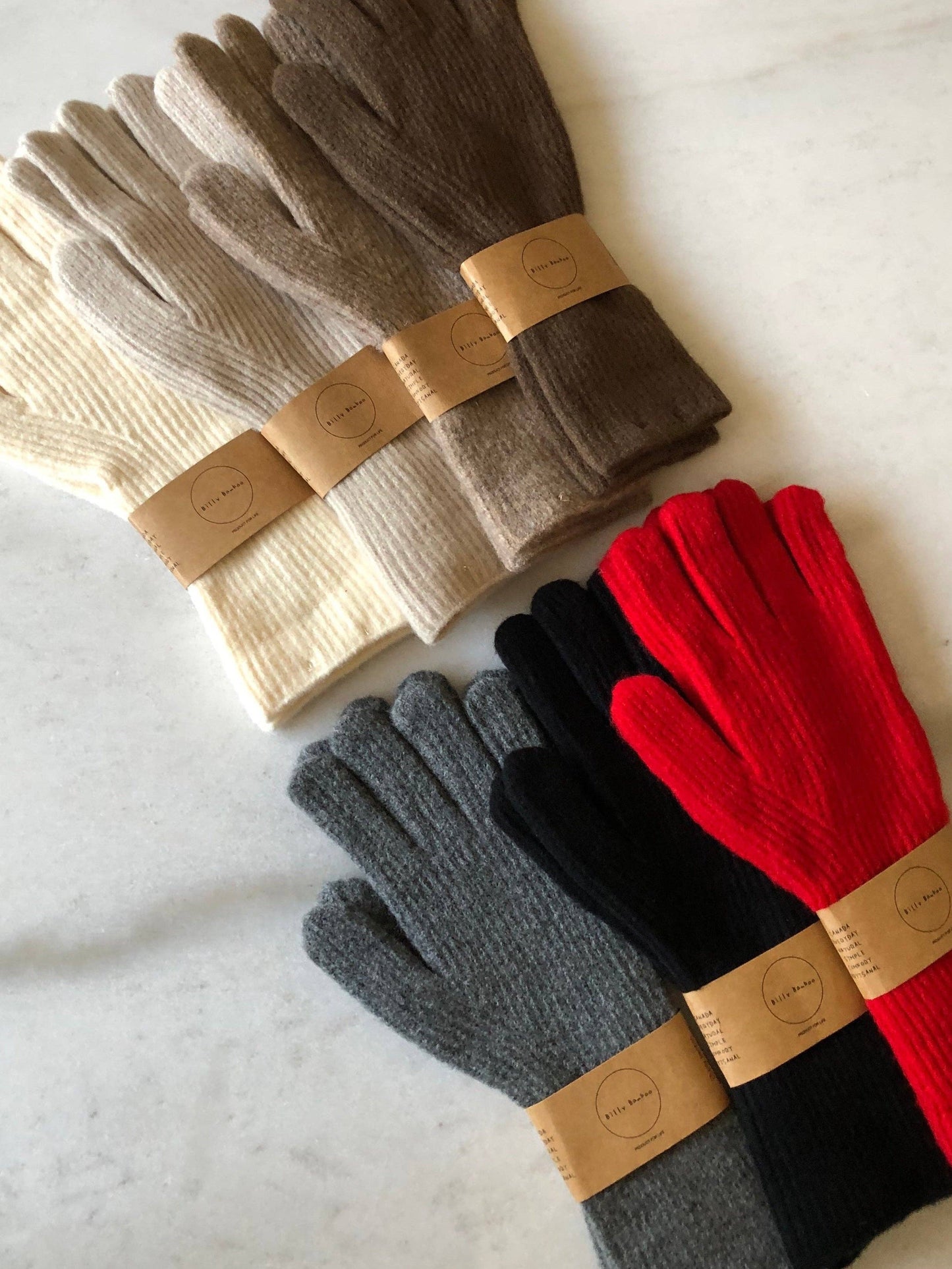 Gants en laine Fuzzy- Billy Bamboo
