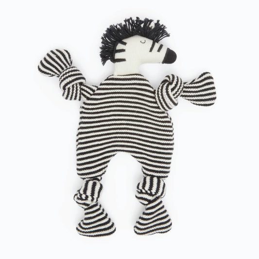 Doudou/peluche zèbre en coton pour bébé - Sophie Home