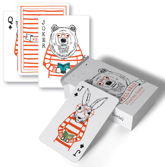 Well-Read Playing Cards - Gibbs Smith