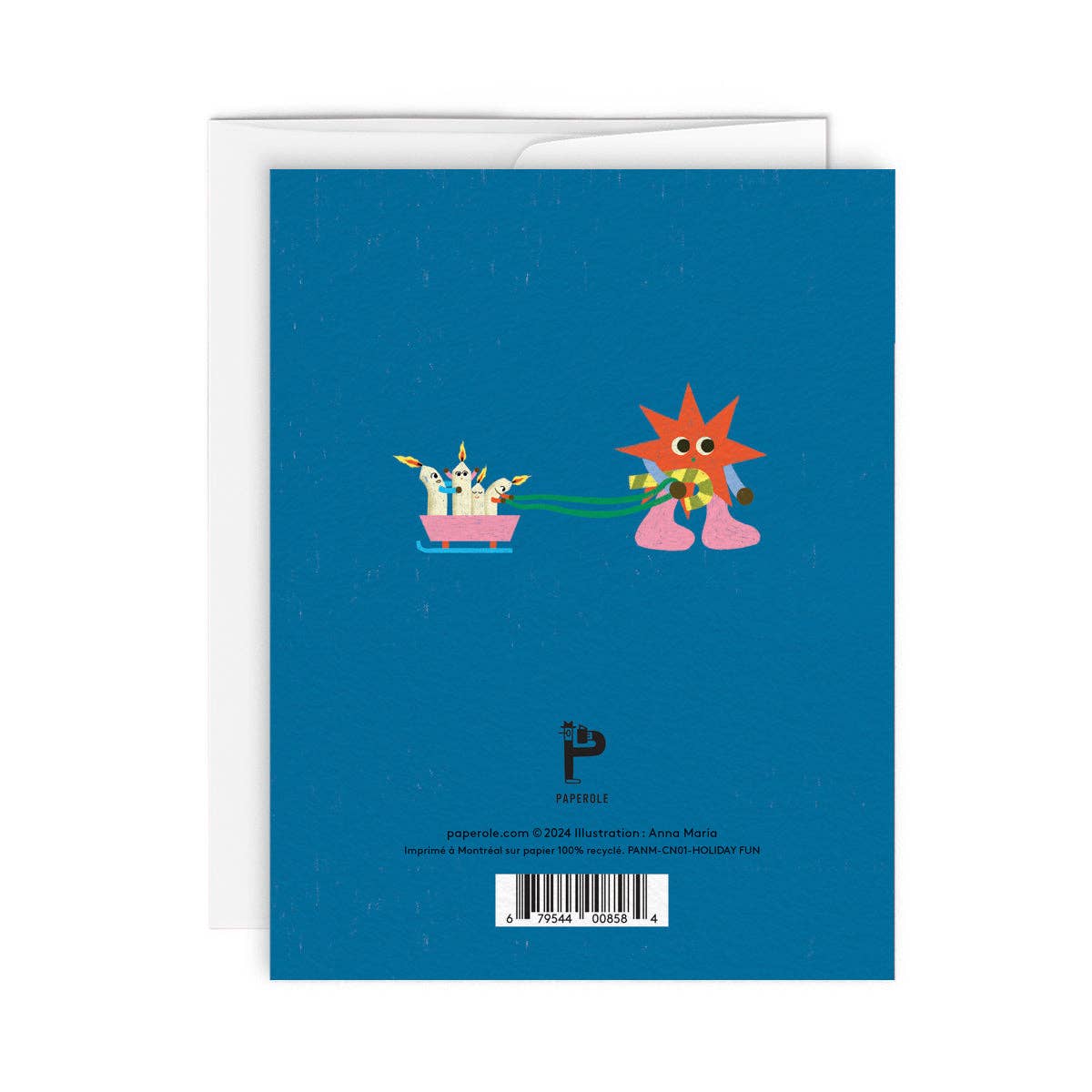 HOLIDAY FUN – Carte de souhait - Greeting Card - Paperole