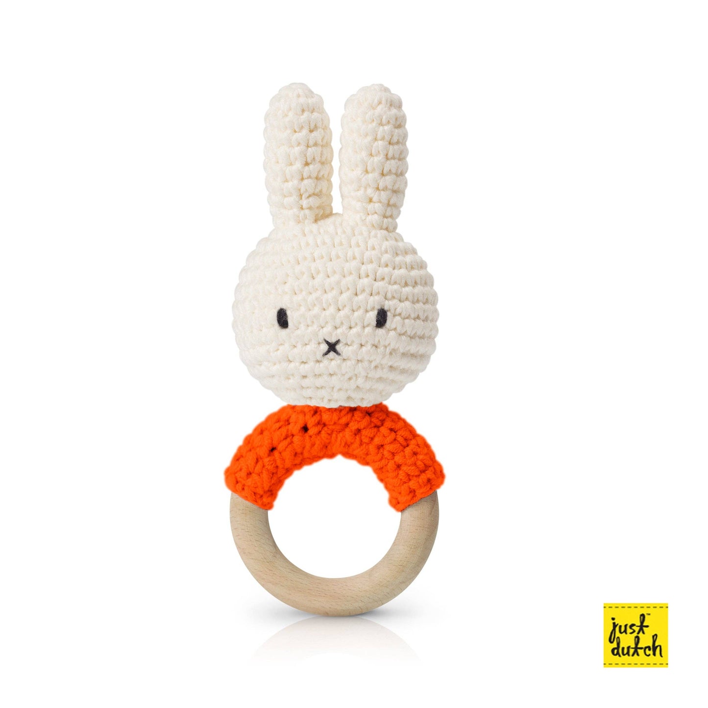 Anneau de dentition Miffy Baby Teether - Just Dutch