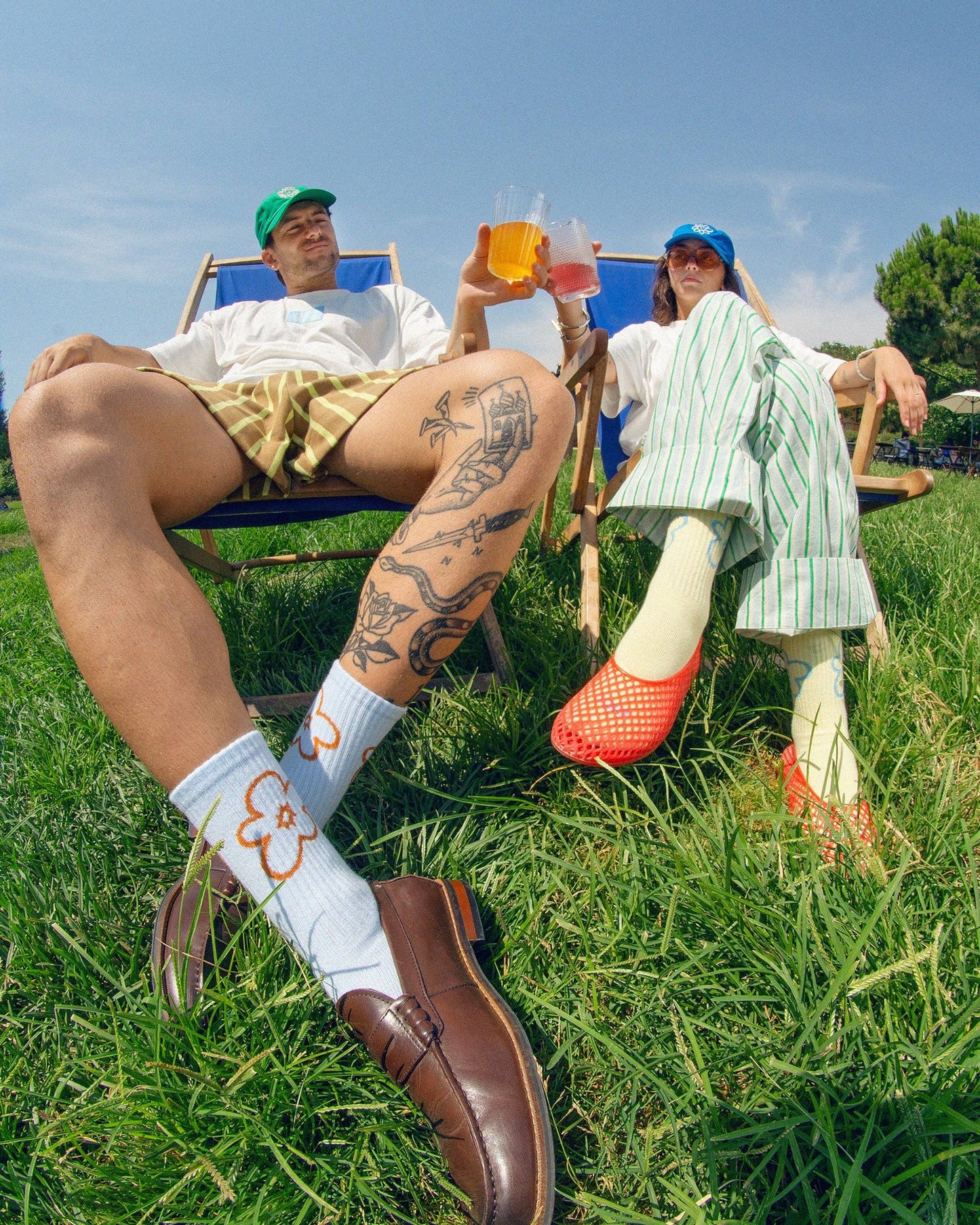 Chaussettes Try Later Socks -Tarta Gelatina