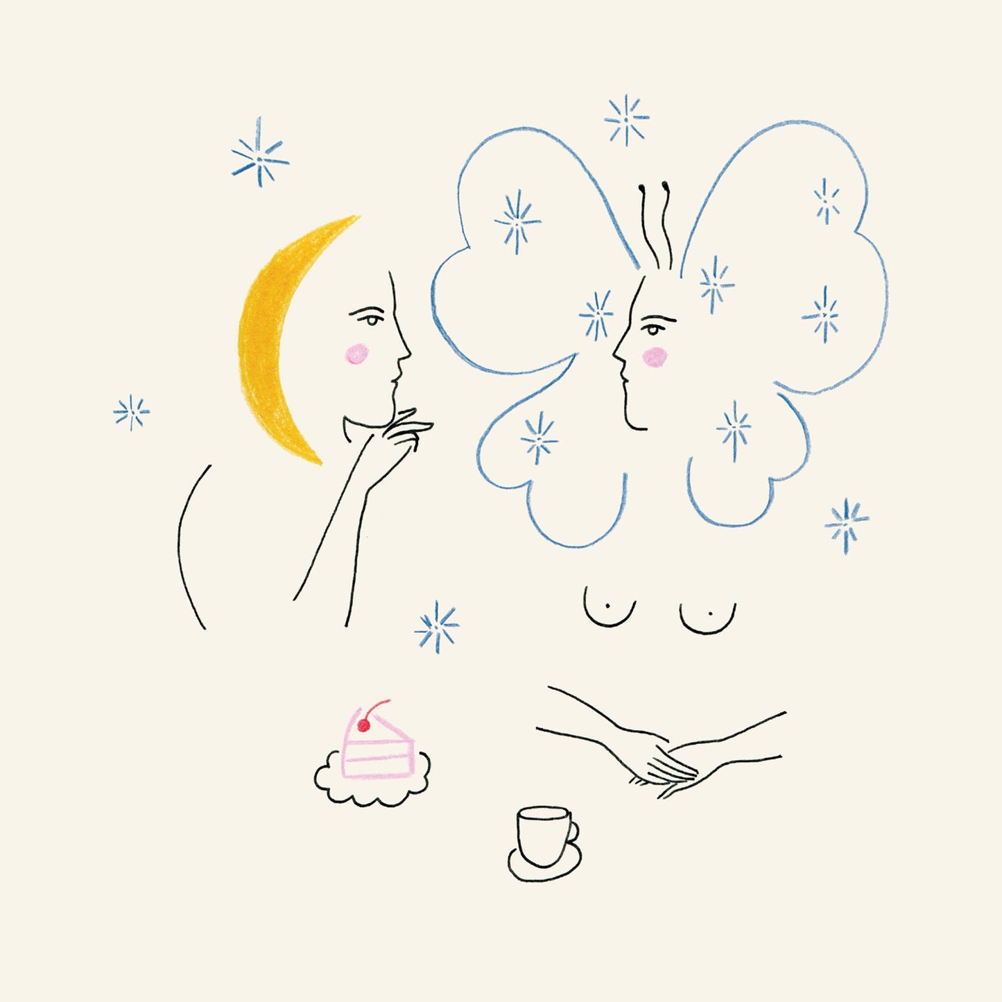 RENDEZ-VOUS MATINAL, 8" x 10" — Affiche d'Isabelle Feliu - Paperole