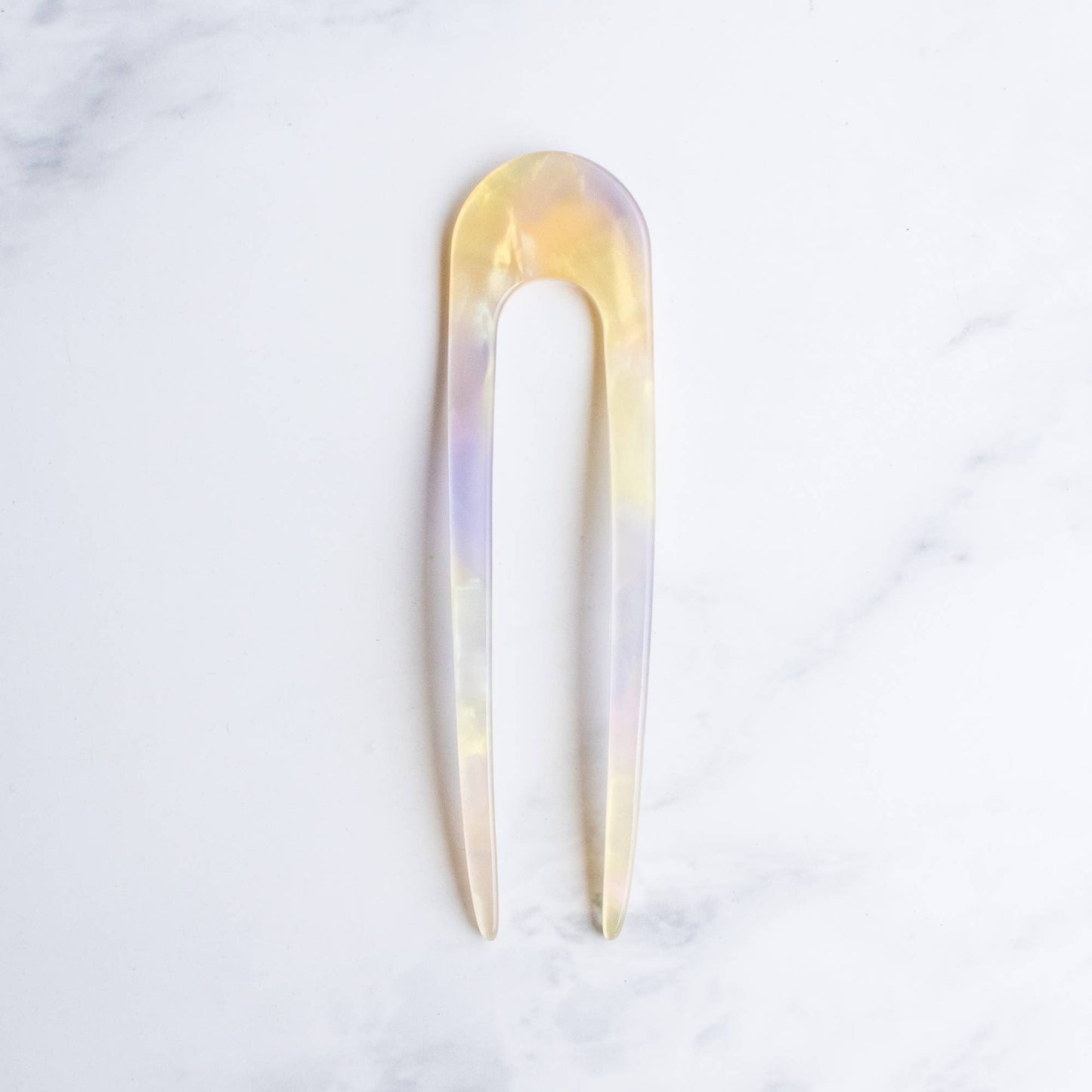 Épingle à cheveux résine - Hair Pin Abstract Matière - Tiepology