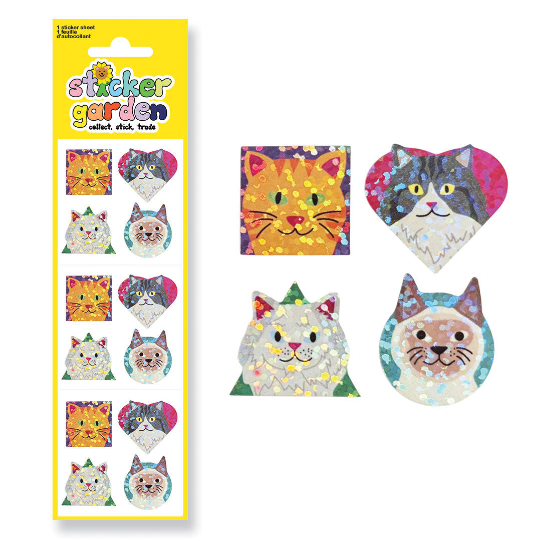 Collection autocollants retro - Sticker Garden